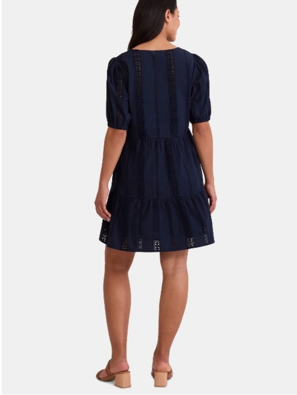 Time And Tru Navy Dress Sz XXXL 22 - Picture 2 of 7